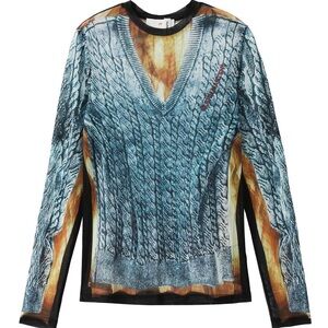 H&M x Glenn Martens Printed Top
